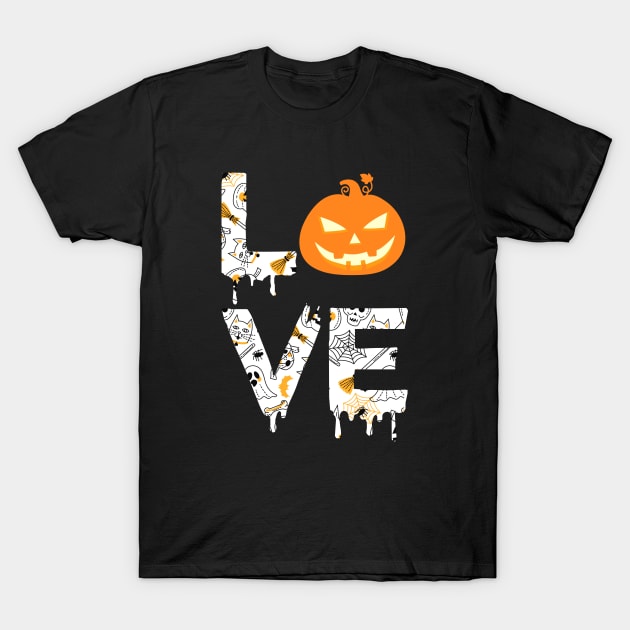 Love Halloween T-Shirt by Rebel Merch